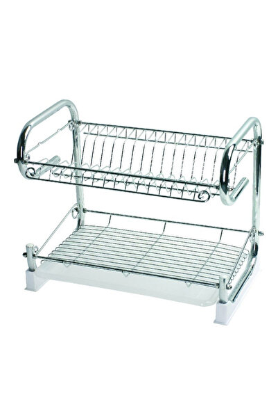 Domotti 2-tier dish drainer, Limonka
