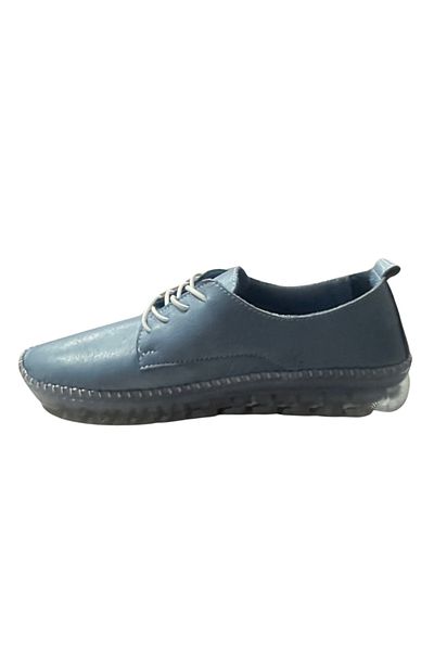 SOLMAZ Ma Es107 Genuine Leather Casual Silicone Sole Women's Shoes