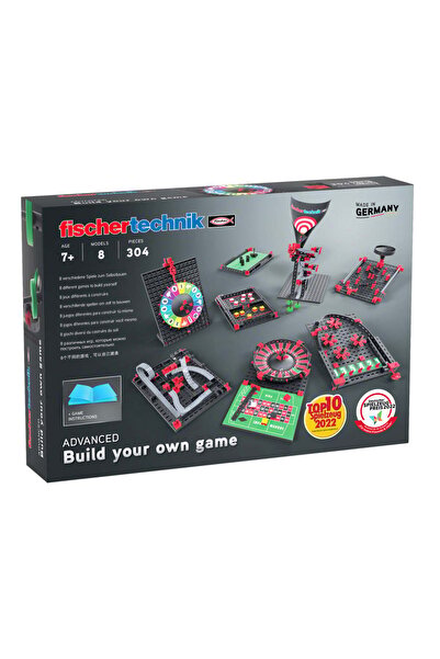 Fischertechnik STEM Kit Build and Play 8 games,