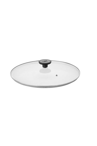 Berghoff Lid 32 cm, Heat-resistant glass, Steel, Transparent