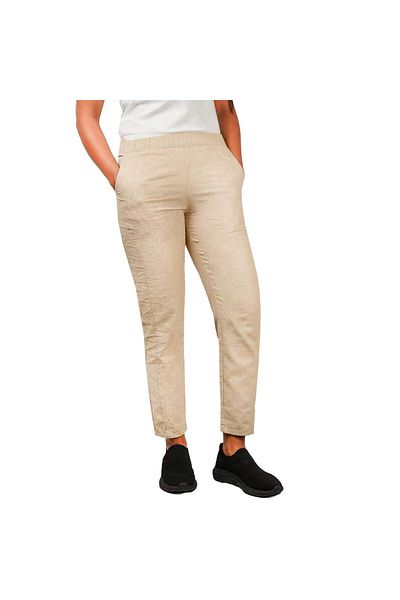 Giordano Women's Plain Weave Mid Rise Pants