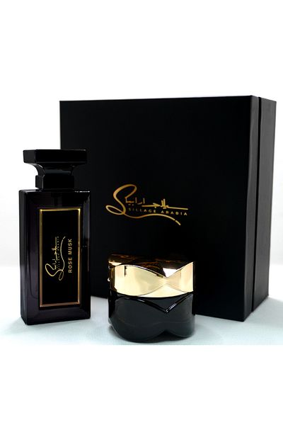 sillage arabia Musuk Rose Perfume Luxury Incense Box