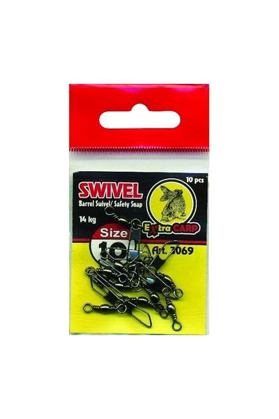 Extra Carp Pivotant cu clemă Fish-On-X, 10 buc, mărimea 18, rezistență 7 kg