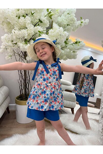 lumo bella kids Devojčica sa cvetovima ljiljana Gornji i donji deo