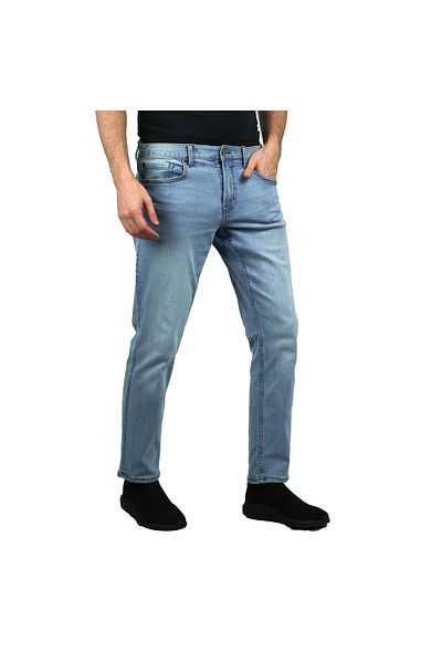 Giordano بنطلون جينز رجالي ضيق بقصة ضيقة