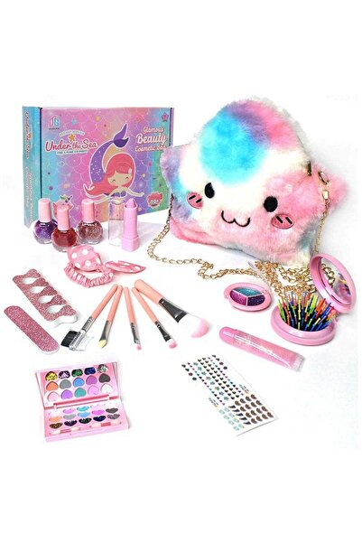 Arabest Kids Girls Makeup Kit,Washable Makeup Toys,Makeup Toys,Tote Bag,Age 3...