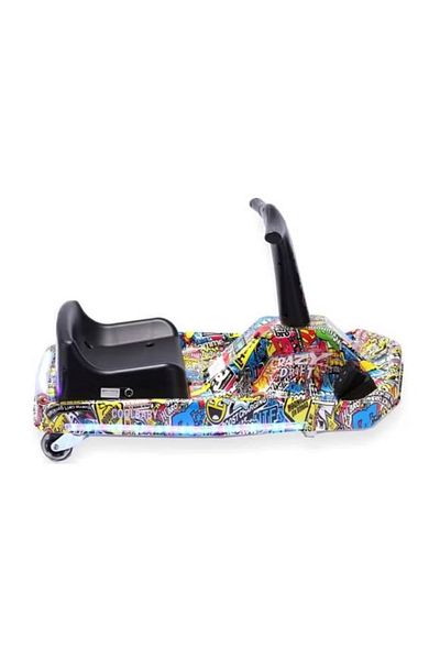 rexa Crazy Drift Electric Ride-On Car – Multicolour | 84 x 52 x 38 cm | 360° Spinning Drift Car for Kids