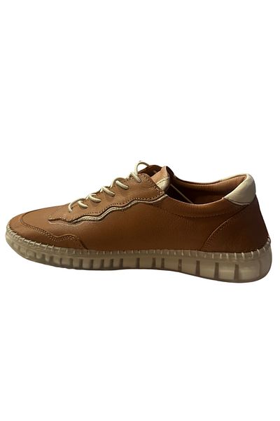 SOLMAZ Ma Ec601 Genuine Leather Daily Silicone Sole Women's Shoes