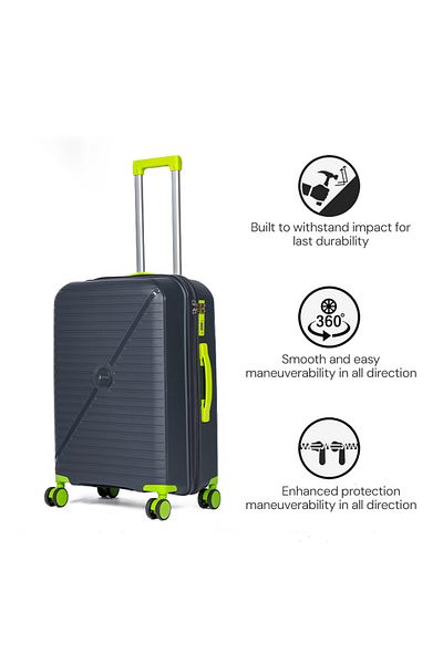 JEEM Durable Luggage Sets PPXL007 Suitcase Travel Bag and Lightweight Luggage Bag Unbreakable Luggage