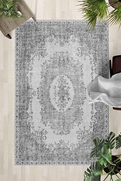 Monnhein Covor lavabil cu bază anti-alunecare – Covor modern cu imprimare dig...