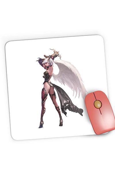 OEM Mousepad Gaming Lineage Dark Elf Epic Game, 21x19 cm