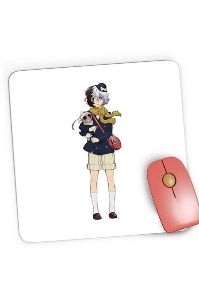 OEM Mousepad Gaming Bungo Stray Dogs Dogra Magra Plus Anime, 21x19 cm