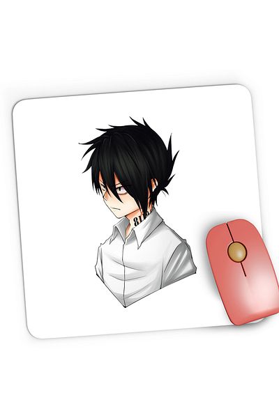 OEM Mousepad Gaming Ray The Promised Neverland Manga Anime, 21x19 cm