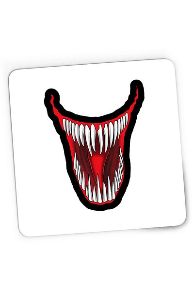 OEM Mousepad Gaming Venom Epic Smile Badass Horror, 21x19 cm