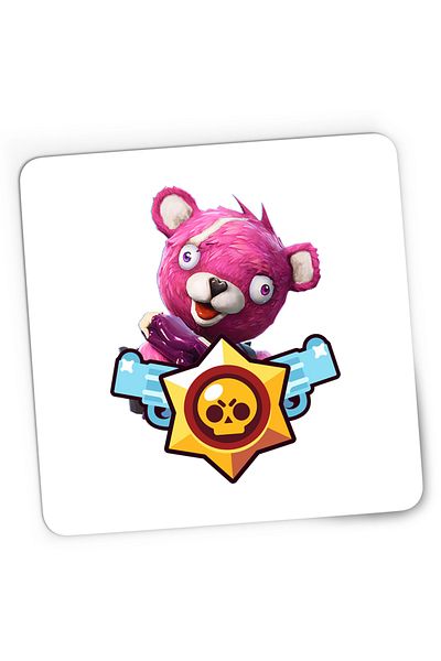 OEM Mousepad Gaming Cuddle Leader Fortnite Brawl Stars, 21x19 cm