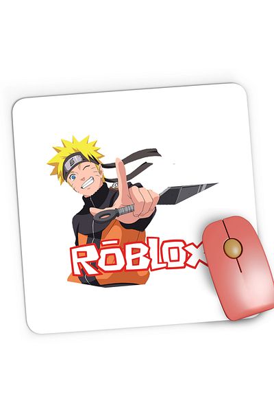 OEM Mousepad Gaming Naruto Roblox Creator Anime Manga, 21x19 cm