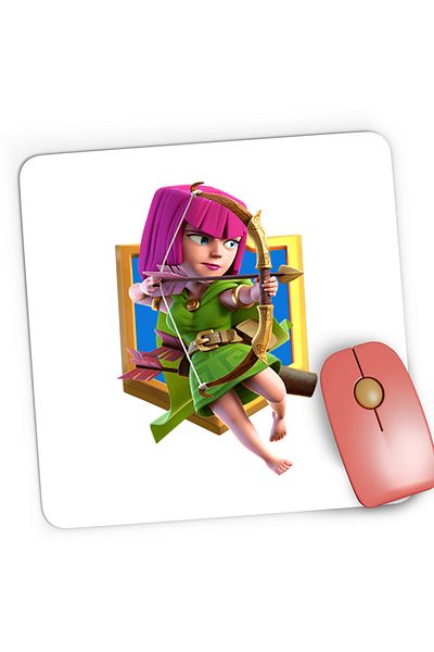 OEM Mousepad Gaming Archer Clash Royale Minecraft GTA, 21x19 cm