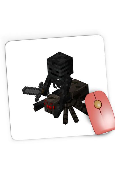 OEM Mousepad Gaming Cave Spider Rider Minecraft, 21x19 cm
