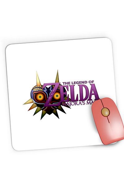 OEM Mousepad Gaming Majora Mask Legend of Zelda Logo, 21x19 cm