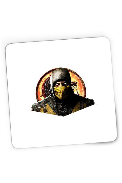 OEM Mousepad Gaming Mortal Kombat Trilogy Scorpio Lupta Gaming PS5, 21x19 cm