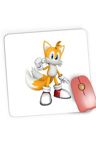 OEM Mousepad Gaming Sonic Tail the Fox Drift Mania, 21x19 cm