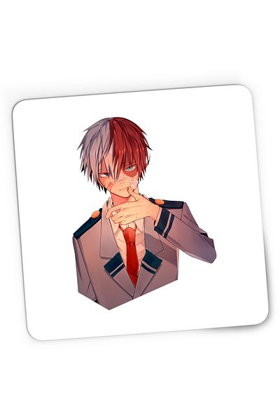 OEM Mousepad Gaming Todoroki Hero Academia Anime Manga, 21x19 cm