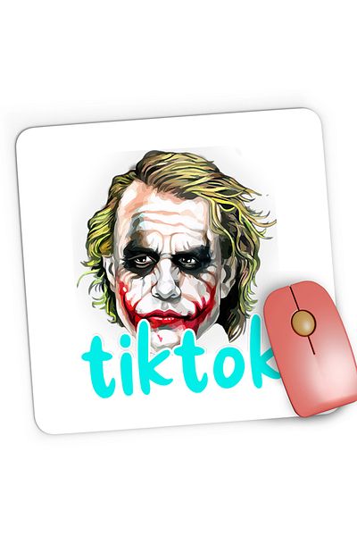 OEM Mousepad Gaming Joker TikTok Creator Legend Tiktoker, 21x19 cm