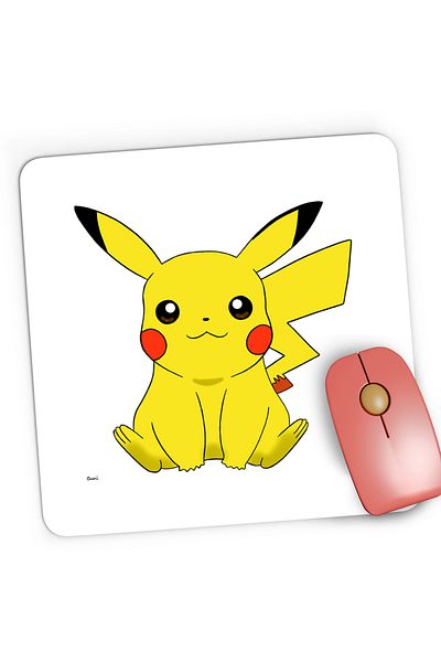 OEM Mousepad Gaming Pokemon Go Pikachu Insta Instagram Creator, 21x19 cm