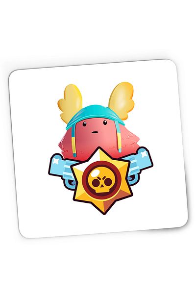 OEM Mousepad Gaming Guff Fortnite Brawl Stars, 21x19 cm