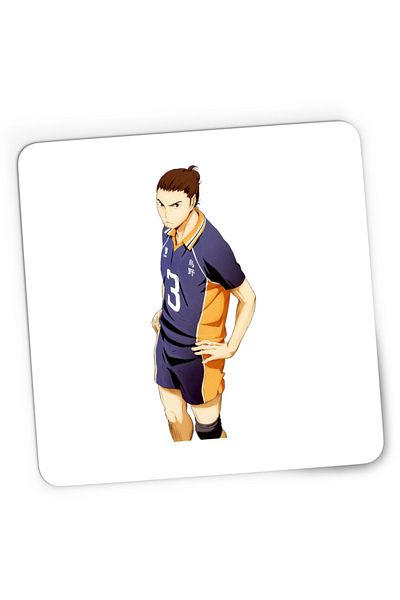 OEM Mousepad Gaming Haikyuu Daichi Sawamura Voleibalist Anime, 21x19 cm