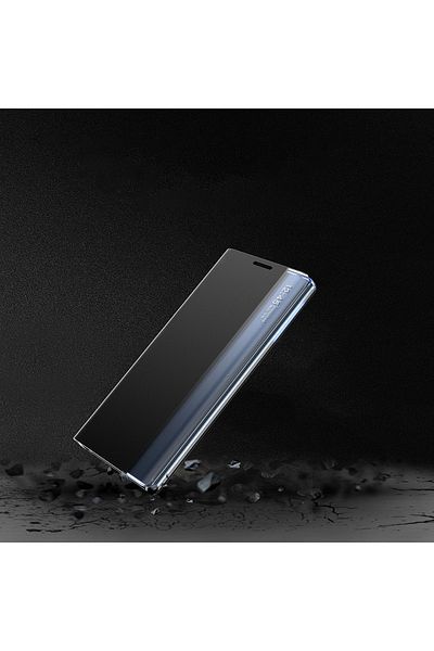 Hurtel Husă cu clapă și suport pentru Xiaomi Redmi 11A / Poco C55 / Redmi 12C New Sleep Case neagră