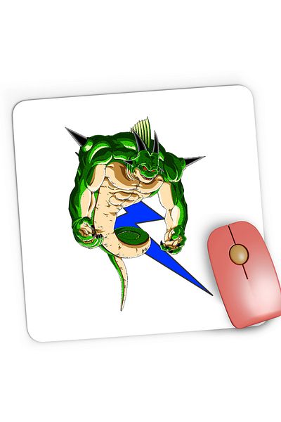 OEM Mousepad Gaming Dragon Ball Porunga Minecraft Creeper, 21x19 cm