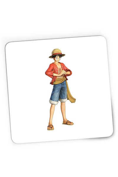 OEM Mousepad Gaming Eiichiro Oda Monkey D Luffy One Piece Captain, 21x19 cm
