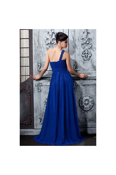 OEM Rochie de seara cu un umar Royal Blue