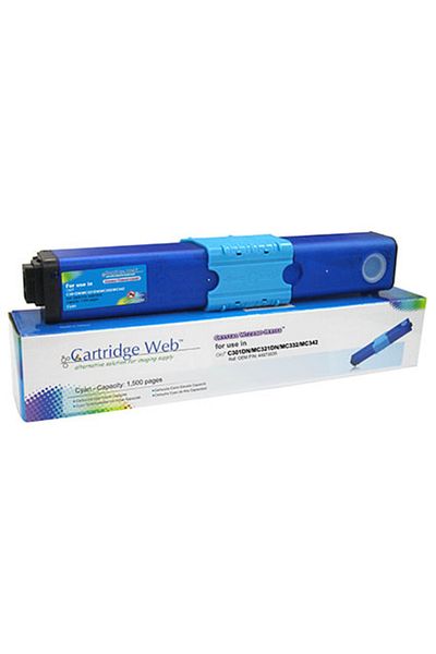 CARTRIDGE WEB Toner Cartridge Web Cyan OKI C301 zamiennik 44973535
