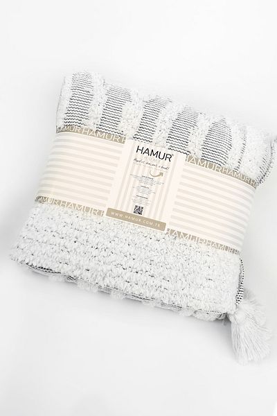 HAMUR Morocco Single Blanket Pique 170X200 cm Sofa Cover Armchair Shawl Tv Blanket Punch Throw