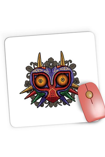 OEM Mousepad Gaming Fantasy Game Legend of Zelda Majoras, 21x19 cm