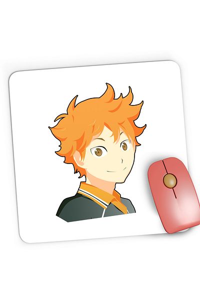 OEM Gaming Mousepad Haikyuu Hinata Volleyball Christmas Valentine's Day, 21x19 cm