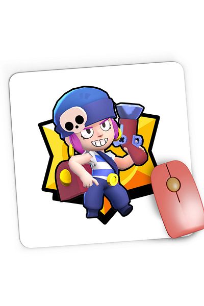 OEM Mousepad Gaming Penny Brawl Stars Play, 21x19 cm