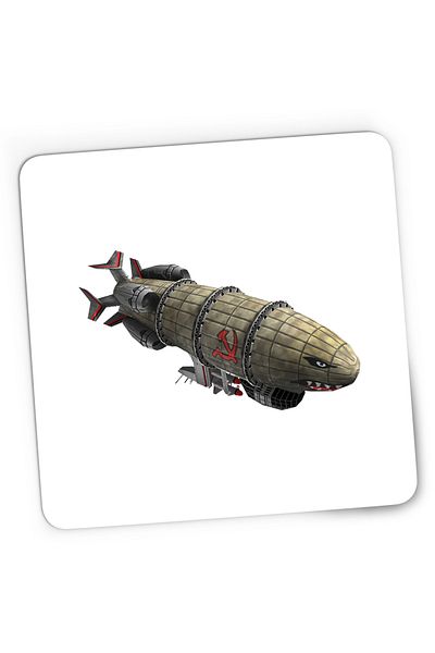 OEM Mousepad Gaming Red Alert 2 Army Expert Gaming Level Up, 21x19 cm