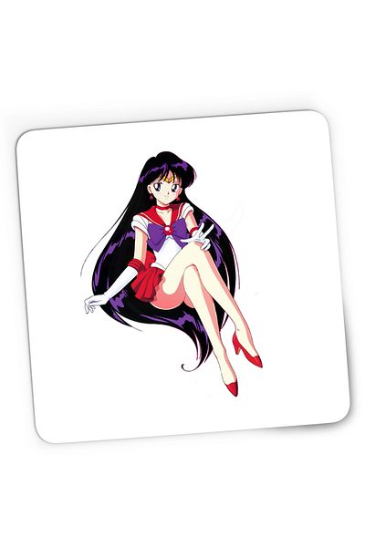 OEM Mousepad Gaming Sailor Moon Marte Anime Girl Manga, 21x19 cm