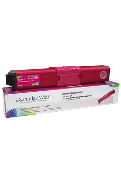 CARTRIDGE WEB Toner Cartridge Web Magenta OKI C301 zamiennik 44973534