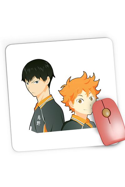 OEM Mousepad Gaming Haikyuu Volei Hinata Kageyama Haruichi Furudate, 21x19 cm