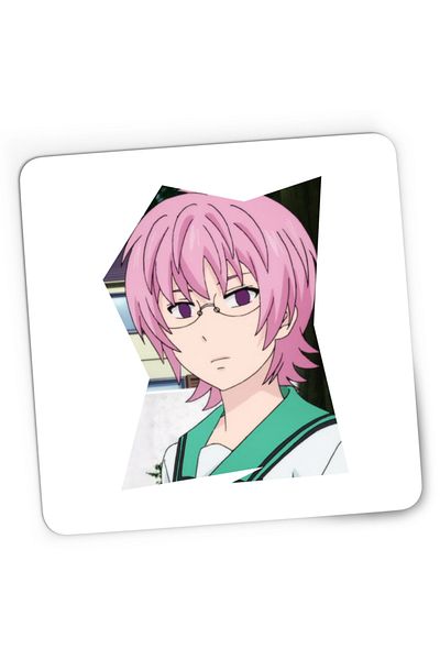 OEM Mousepad Gaming Saiki K Transgender LGBT Anime, 21x19 cm