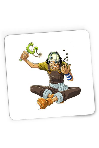 OEM Mousepad Gaming One Piece Usopp Art Prastie Anime, 21x19 cm