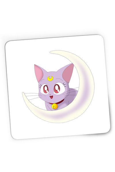 OEM Sailor Moon Gaming Mousepad Luna Valentine's Day Love, 21x19 cm