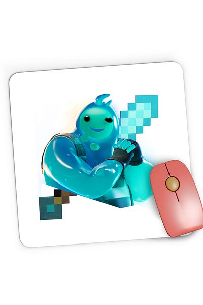 OEM Mousepad Gaming Rippley Fortnite Minecraft Sabie Diamond, 21x19 cm