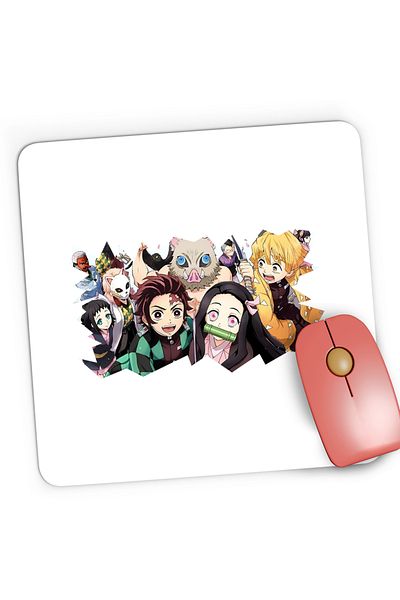 OEM Mousepad Gaming Demon Slayer Team Gang Roblox, 21x19 cm