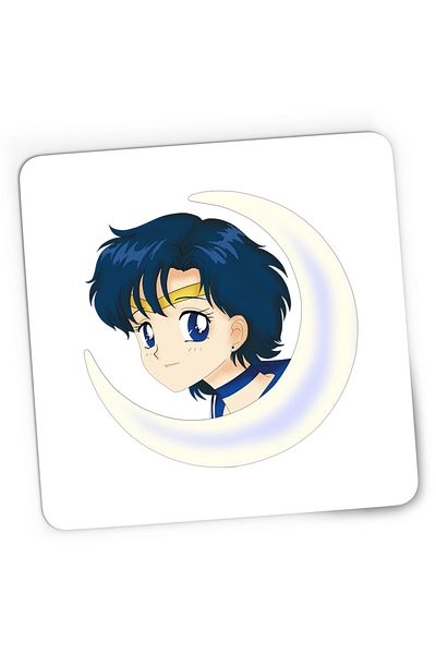 OEM Mousepad Gaming Mercur Sailor Moon Anime Manga Love, 21x19 cm