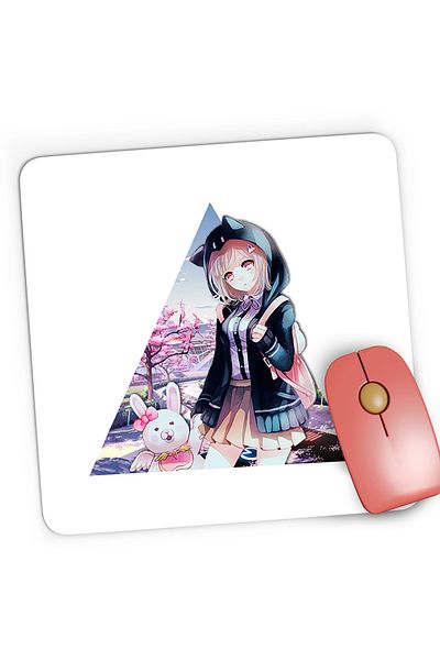 OEM Mousepad Gaming Danganronpa Goodbye Despair Anime, 21x19 cm